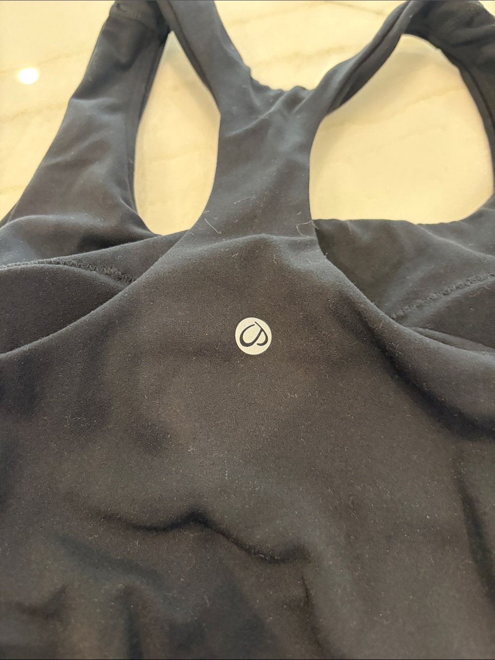 Amazon Black Racerback Tank Top - Picture 2 of 3